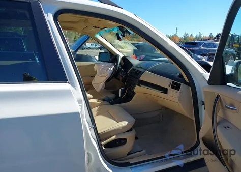 2008 BMW X3 3.0Si из США, поврежденный, VIN WBXPC934X8WJ03771